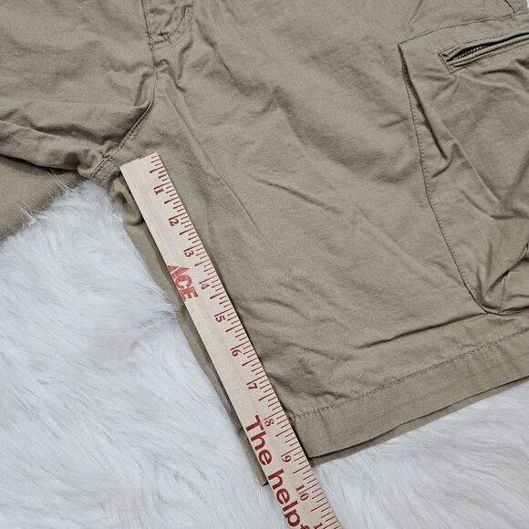 Nike Cargo Shorts Men's 40 6th Man Rip Stop Woven Performance 613644-235 Khaki - Picture 6 of 10